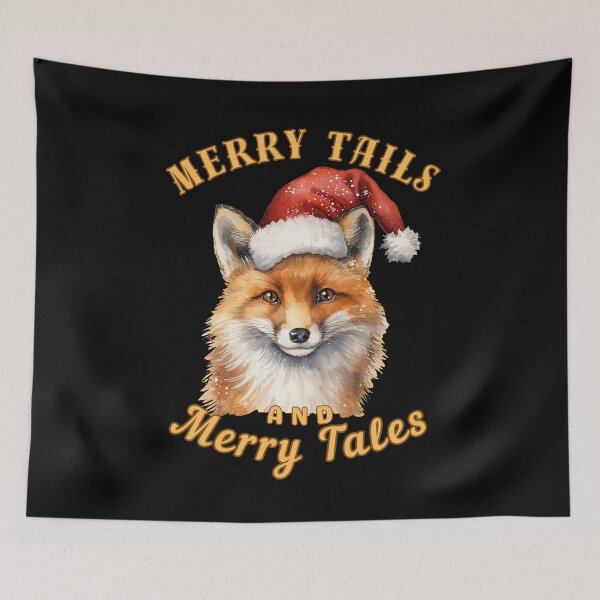 Item preview, Merry Tails and Merry Tales. fox lover designed and sold by FoxVibes.
