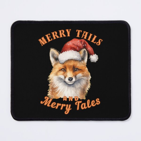 Item preview, Merry Tails and Merry Tales. fox portrait designed and sold by FoxVibes.