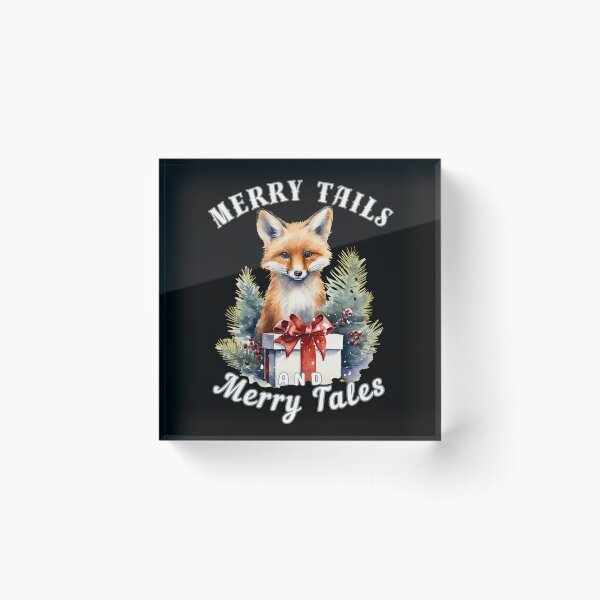Item preview, Merry Tails and Merry Tales. fox quote designed and sold by FoxVibes.
