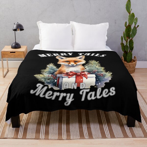 Item preview, Merry Tails and Merry Tales. fox quote designed and sold by FoxVibes.