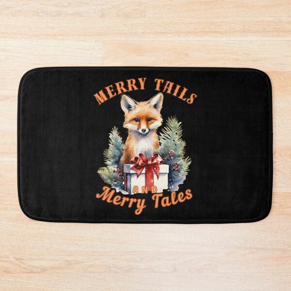 Item preview, Merry Tails and Merry Tales. fox watercolor designed and sold by FoxVibes.