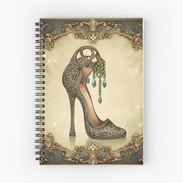 Item preview, delicate and intricate arabesque high heel print, designed and sold by dcrc.