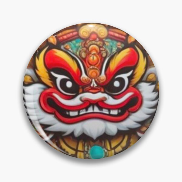 Item preview, Lion dance festival designed and sold by KorArtStudio.