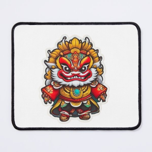 Item preview, Lion dance festival designed and sold by KorArtStudio.