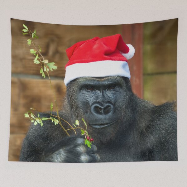 Item preview, Gorilla Shenanigans: Xmas Style designed and sold by rawshutterbug.