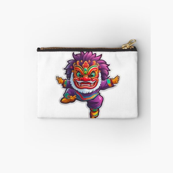 Item preview, Purple lion dance  designed and sold by KorArtStudio.
