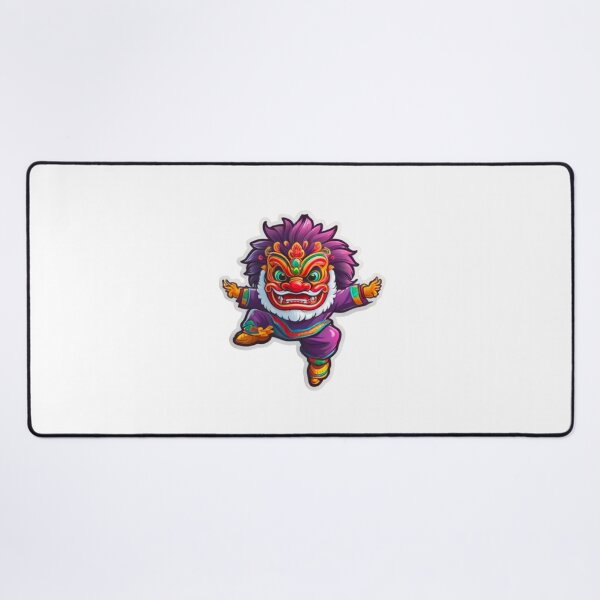 Item preview, Purple lion dance  designed and sold by KorArtStudio.