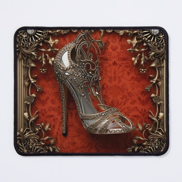 Item preview, delicate and intricate arabesque high heel print designed and sold by dcrc.