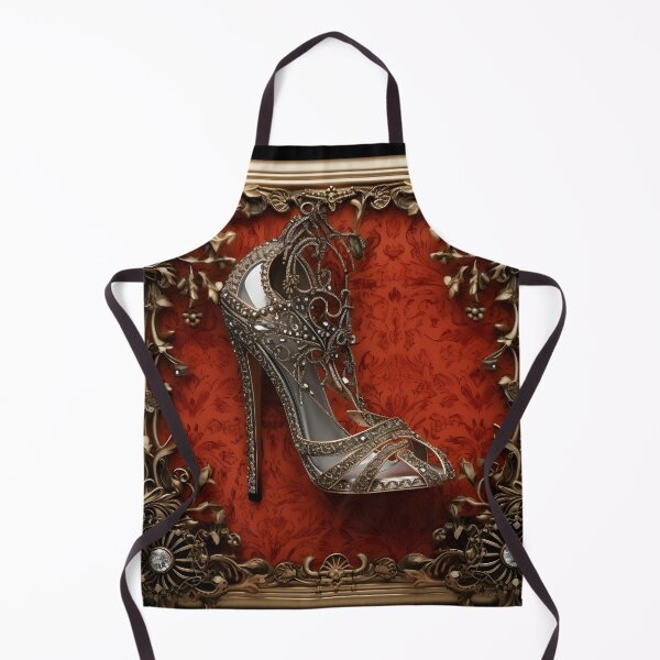 Item preview, delicate and intricate arabesque high heel print designed and sold by dcrc.