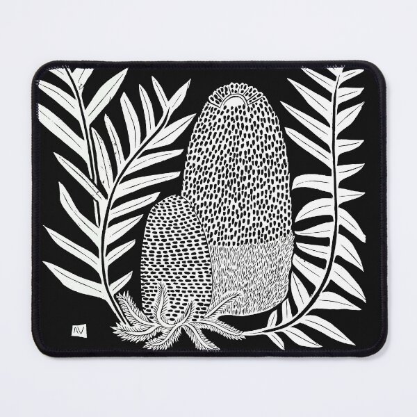 Item preview, White Banksia blechnifolia designed and sold by Anli Vuong.