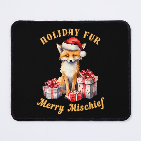 Item preview, Holiday Fur, Merry Mischief. fox lover designed and sold by FoxVibes.