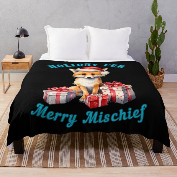 Item preview, Holiday Fur, Merry Mischief. fox face designed and sold by FoxVibes.