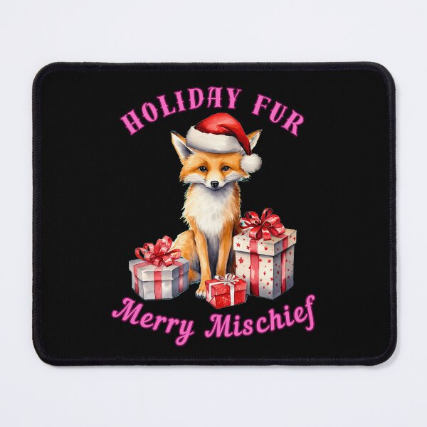 Item preview, Holiday Fur, Merry Mischief. cool fox designed and sold by FoxVibes.