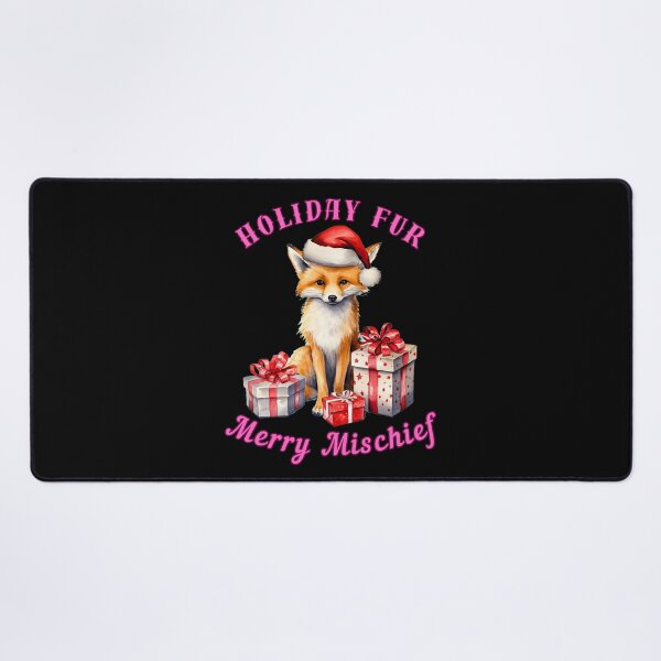 Item preview, Holiday Fur, Merry Mischief. cool fox designed and sold by FoxVibes.