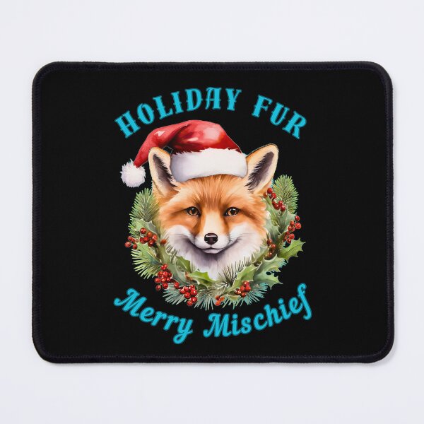Item preview, Holiday Fur, Merry Mischief. snow fox designed and sold by FoxVibes.