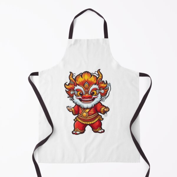 Item preview, Cute lion dance festival designed and sold by KorArtStudio.