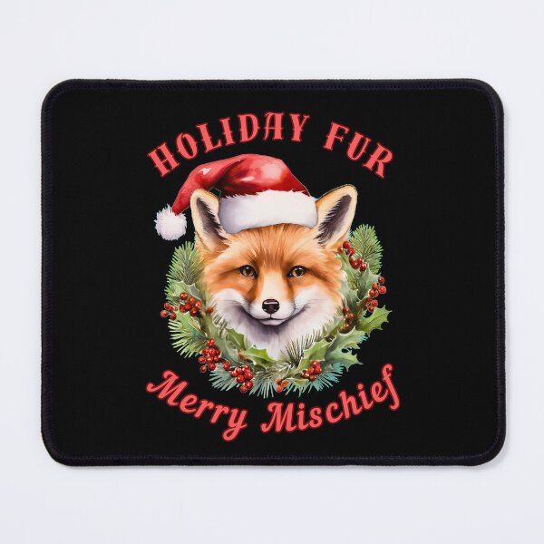 Item preview, Holiday Fur, Merry Mischief. fox owner designed and sold by FoxVibes.