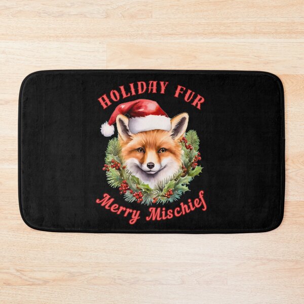 Item preview, Holiday Fur, Merry Mischief. fox owner designed and sold by FoxVibes.