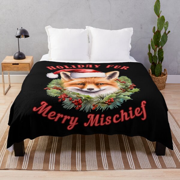 Item preview, Holiday Fur, Merry Mischief. fox owner designed and sold by FoxVibes.