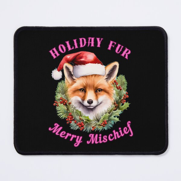 Item preview, Holiday Fur, Merry Mischief. fox foxes designed and sold by FoxVibes.