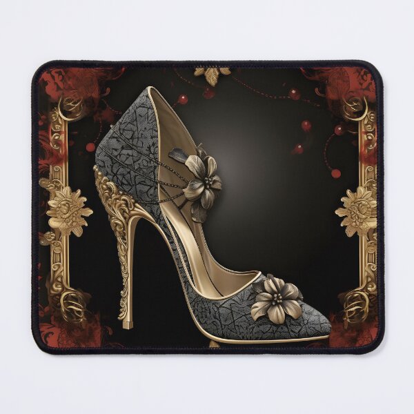 Item preview, delicate and intricate arabesque high heel print designed and sold by dcrc.