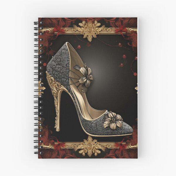 Item preview, delicate and intricate arabesque high heel print designed and sold by dcrc.