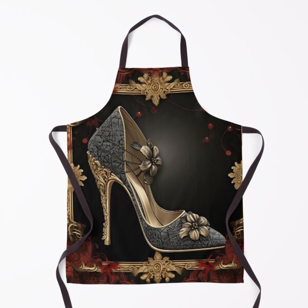Item preview, delicate and intricate arabesque high heel print designed and sold by dcrc.