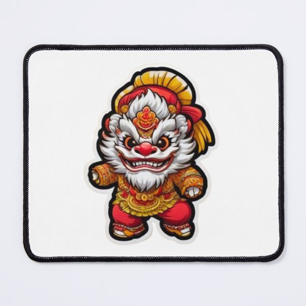 Item preview, Cool lion dance festival designed and sold by KorArtStudio.