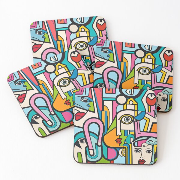 Item preview, Retro Graffiti Pattern designed and sold by mrtraz.