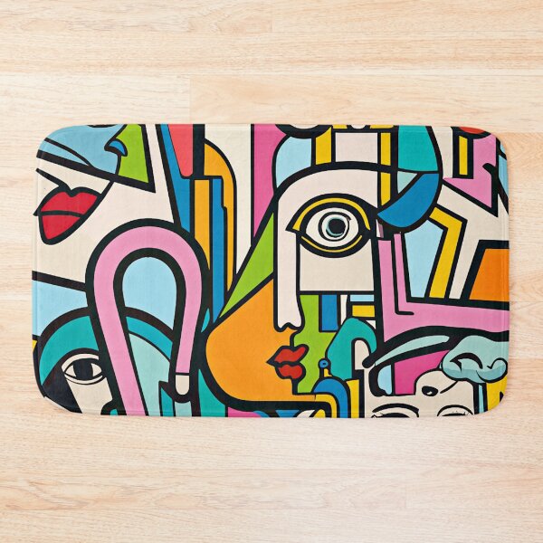 Item preview, Retro Graffiti Pattern designed and sold by mrtraz.