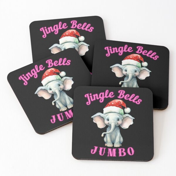 Item preview, Jingle Bells Jumbo. elephant head designed and sold by ElephantVibes.