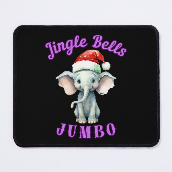 Item preview, Jingle Bells Jumbo. elephant face designed and sold by ElephantVibes.