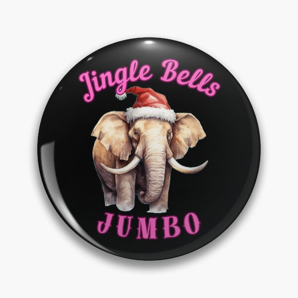 Item preview, Jingle Bells Jumbo. elephant saying designed and sold by ElephantVibes.