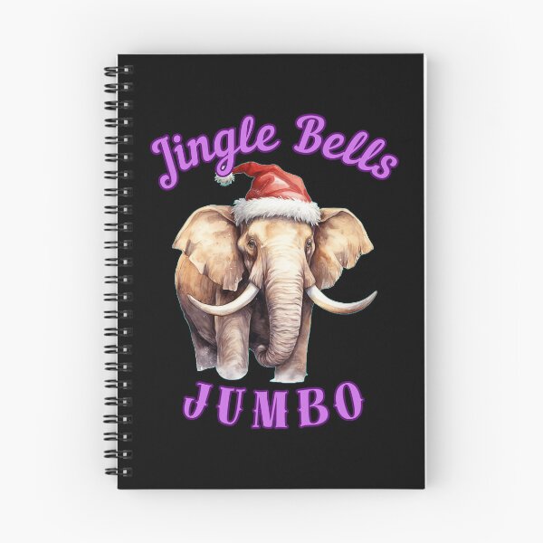 Item preview, Jingle Bells Jumbo. elephant quote designed and sold by ElephantVibes.