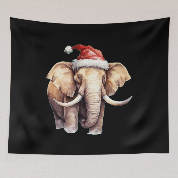Item preview, Christmas Elephant designed and sold by ElephantVibes.