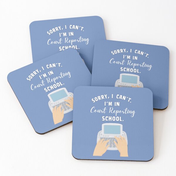 Item preview, Sorry I can't I'm in court reporting school designed and sold by Neeshki.