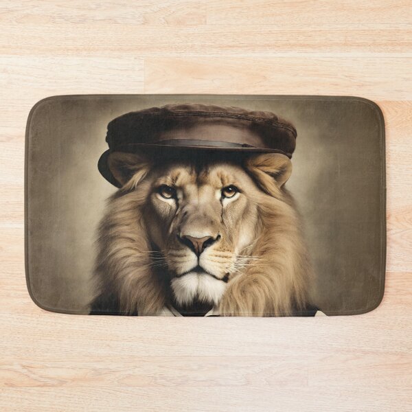 Item preview, Victorian Lion Portrait Artistic Gift Fashion Serious Style  designed and sold by popanato.