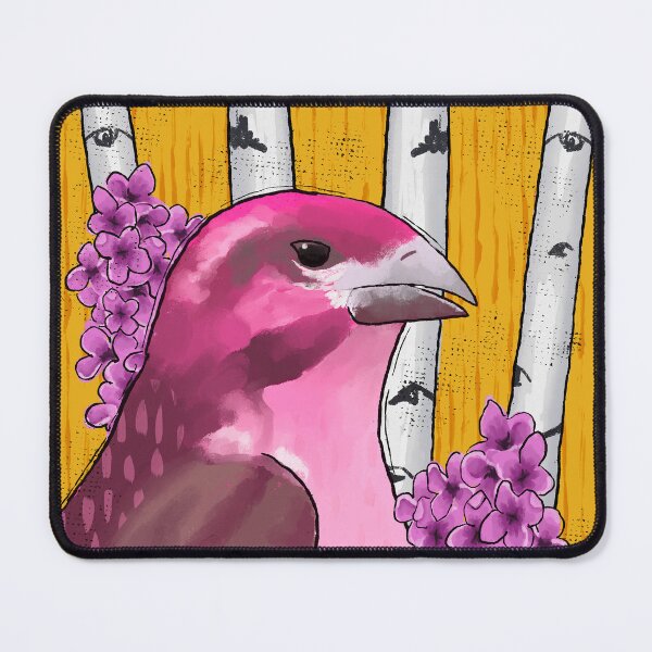 Item preview, New Hampshire - Purple Finch designed and sold by Kim Rausch.