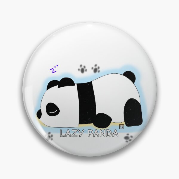 Artikelvorschau, Panda | Panda-Liebhaber - Lazy Panda entworfen und verkauft von FennyWijayaMomo.