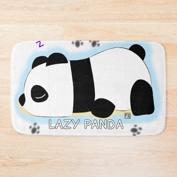 Artikelvorschau, Panda | Panda-Liebhaber - Lazy Panda entworfen und verkauft von FennyWijayaMomo.
