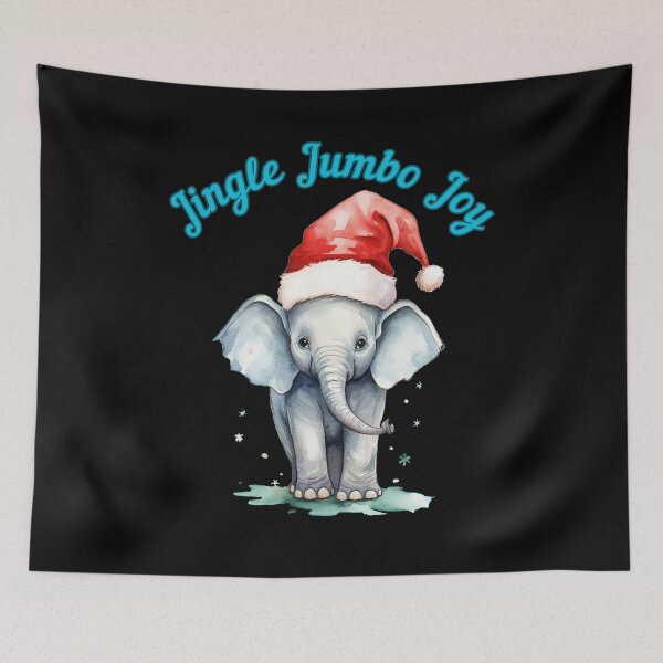 Item preview, Jingle Jumbo Joy. funny elephant designed and sold by ElephantVibes.