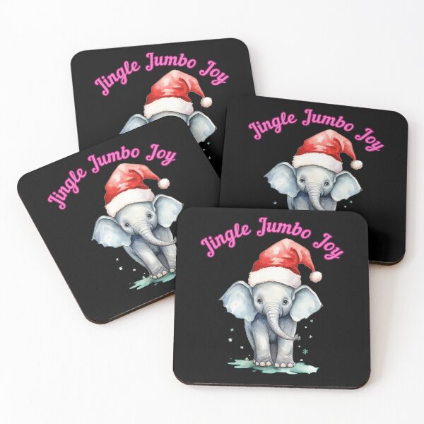 Item preview, Jingle Jumbo Joy. elephant head designed and sold by ElephantVibes.