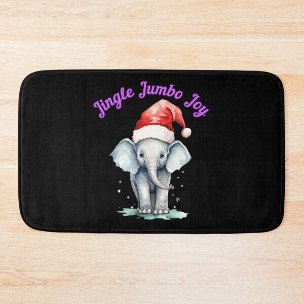 Item preview, Jingle Jumbo Joy. elephant face designed and sold by ElephantVibes.