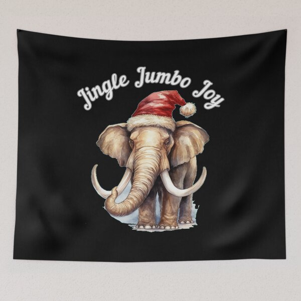 Item preview, Jingle Jumbo Joy. surreal elephant designed and sold by ElephantVibes.