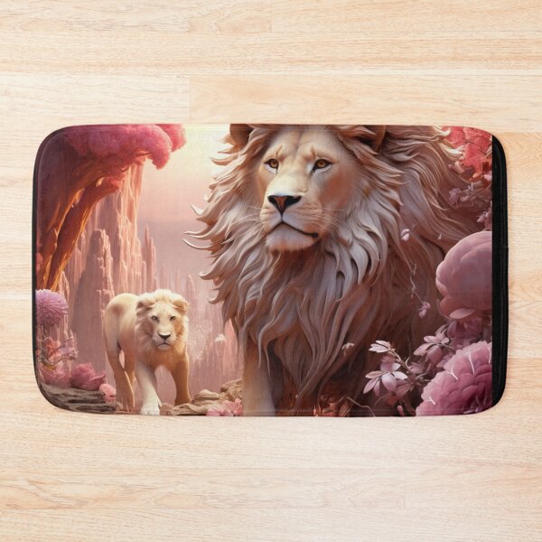 Item preview, Stunning Artwork Imaginative Art Astonishing Mane Attraction Shades of Pink B249 designed and sold by MPCFICTION.