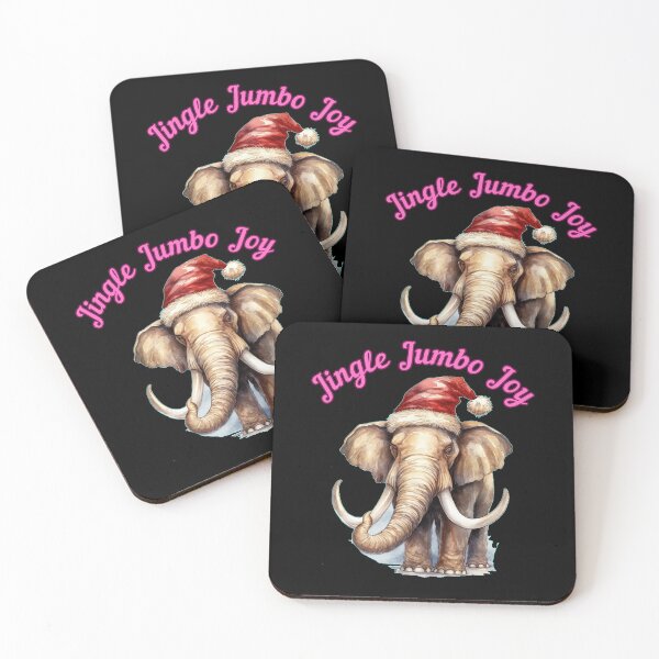 Item preview, Jingle Jumbo Joy. elephant saying designed and sold by ElephantVibes.