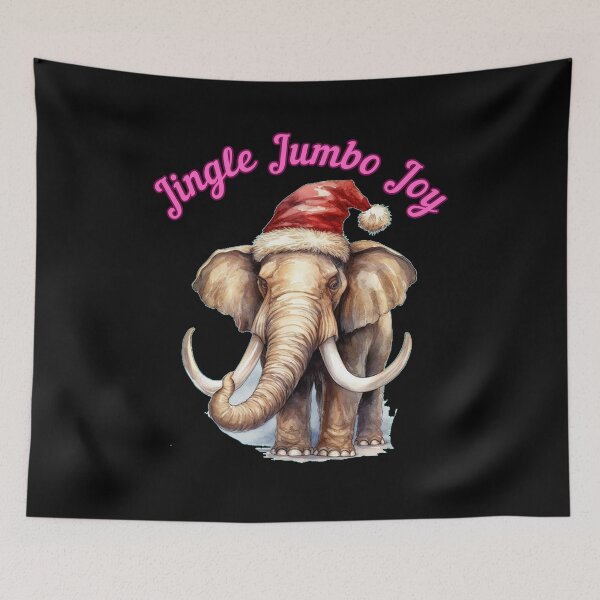 Item preview, Jingle Jumbo Joy. elephant saying designed and sold by ElephantVibes.