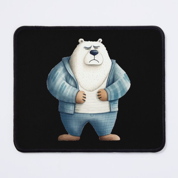 Item preview, Paternal Grumpiness: A Look into the World of Papa Bear designed and sold by WallGemsArt.