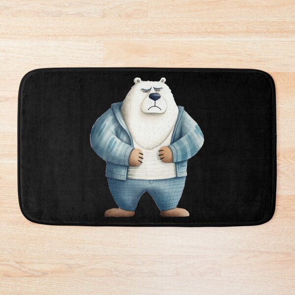 Item preview, Paternal Grumpiness: A Look into the World of Papa Bear designed and sold by WallGemsArt.