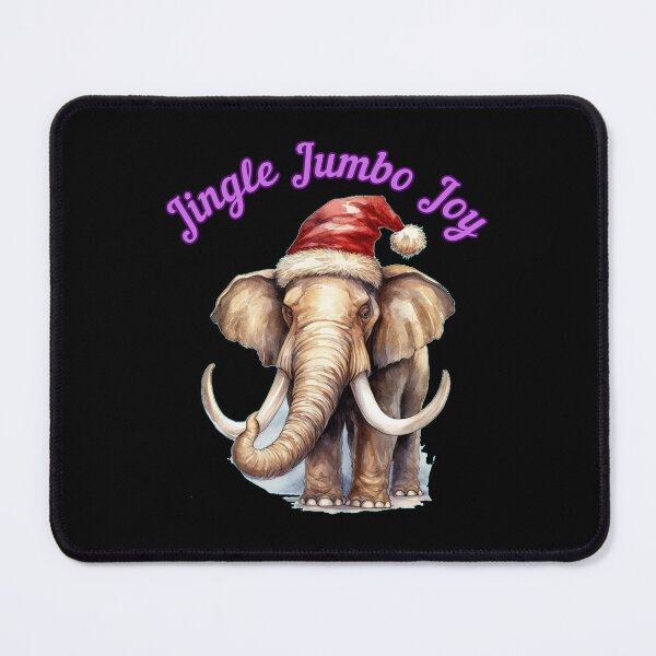 Item preview, Jingle Jumbo Joy. elephant quote designed and sold by ElephantVibes.